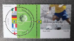 BRESIL BRASIL   MNH** 2002 FOOTBALL FUSSBALL SOCCER CALCIO VOETBAL FUTBOL FUTEBOL FOOT FOTBAL - 2002 – Südkorea / Japan