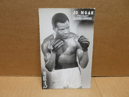 BOXE Boxeur Photographie  Format CPA JO NGAN - Boxeo