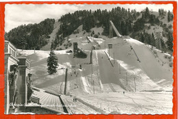 D072_Olympia Skistadion Garmisch-Partenkirchen, PRIVAT STEMPEL ON BACKSIDE - Pfarrkirchen