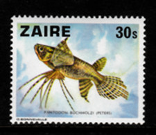 Tp De 1978 - Faune - Poissons D'Afrique - Pantodon Buchholzi, Peters - Y&T N° 900 Obli (0) - Gebraucht