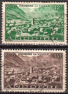 ANDORRE--- N°130 & 132---OBL VOIR SCAN - Used Stamps