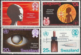 Swaziland - 1976 - World Health Day Foresight Prevents Blindness WHO - OMS