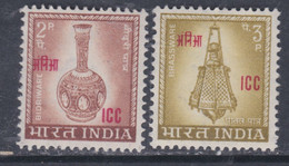 Inde Franchise  N° 57 / 58  X Pour Les Troupe Indienne à L'2tranger, Les 2 Valeurs  Trace Charnière Sinon TB - Military Service Stamp