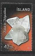 ISLANDE:Minraux(II)multicolores:calcite   N°870  Année:1999 - Gebruikt