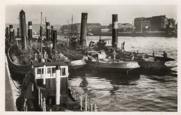 - ROUEN. - Les Quais Et Remorqueurs. - Carte Photo - Scan Verso - - Tugboats