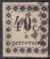 GUADELOUPE - 40 C. De 1876 FAUX - Timbres-taxe