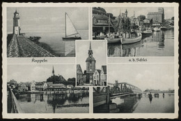 (B3024) AK Kappeln An Der Schlei, Hafen, Brücke - Kappeln / Schlei