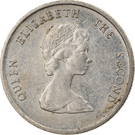 Monnaie, Etats Des Caraibes Orientales, Elizabeth II, 10 Cents, 1991, TTB - East Caribbean States