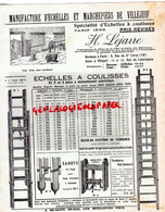 94-VILLEJUIF-75-PARIS-RARE CATALOGUE H. LEJARRE-MANUFACTURE ECHELLE TRETEAUX ECHELLES MARCHEPIEDS-TARIF 1932- - Landwirtschaft