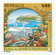 35487 MNH MONACO 1994 25 ANIVERSARIO DE LA COFRADIA CULINARIA - Altri & Non Classificati