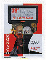 46422 MNH MONACO 1999 39 FESTIVAL DE TELEVISION DE MONTECARLO - Altri & Non Classificati