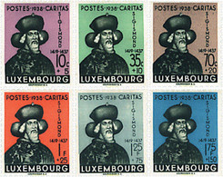 97236 MNH LUXEMBURGO 1938 PRO OBRAS SOCIALES - Gebraucht