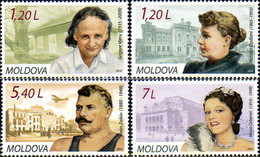 241741 MNH MOLDAVIA 2010 PERSONAJES CELEBRES - Wrestling