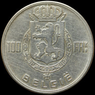 LaZooRo: Belgium 100 Francs Frank 1951 XF / UNC - Silver - 100 Franc