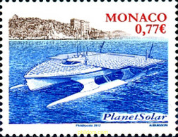 279104 MNH MONACO 2012 BARCO PLANET SOLAR - Sonstige & Ohne Zuordnung