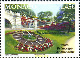 334062 MNH MONACO 2015 PARQUE PRINCESA ANTONIETA - Otros & Sin Clasificación