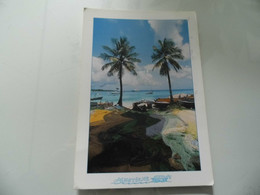 Cartolina Viaggiata "BRITANNIA BAY MUSTIQUE" 2005 - Saint-Vincent-et-les Grenadines