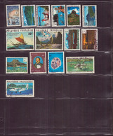 Polynésie, Lot De 15 Timbres Principalement Oblitérés - Colecciones & Series