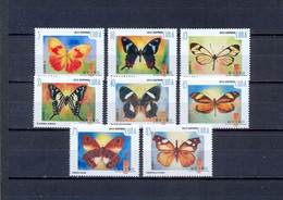 CUBA - MNH - BUTTERLIES - MI.NO.5579/86 - CV = 6,6 € - Used Stamps
