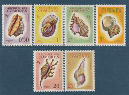 Comores - YT N° 19 à 24 * - Neuf Avec Charnière - 1962 - Unused Stamps