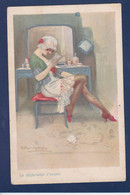 CPA BOMPARD Illustrateur Italien Art Déco Femme Woman Circulé 461-1 érotisme - Bompard, S.