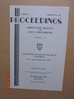 Utilization Of Ground Water In California By T. Russel Simpson - Engineering