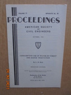 Consumptive Use Of Water By Forest And Range Vegetation By L.R. Rich - Engineering