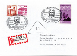 57244 - Bund - 1988 - 190Pfg B&S MiF A R-Bf LEVERKUSEN - ... OLYMPISCHE SPIELE 1988 ... -> Muehlheim - Zomer 1988: Seoel