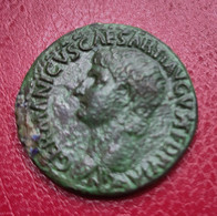 IMPERIO ROMANO. AÑO 42 D.C. GERMANICO. AS . PESO 10.02 GR.  REF A/F - The Flavians (69 AD To 96 AD)