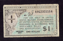 USA - BILLET MILITAIRE - 1 DOLLAR - 1946 - 1946 - Serie 461