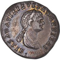 Monnaie, Julia Titi, Denier, 80-81, Rome, TTB+, Argent, RPC:II.1-388 - The Flavians (69 AD To 96 AD)