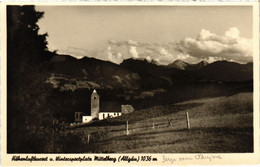 CPA AK MITTELBERG View Of The Church GERMANY (1296431) - Mittelberg