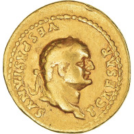 Monnaie, Titus, Aureus, 77-78, Rome, TB+, Or, RIC:II.1-971 - Les Flaviens (69 à 96)