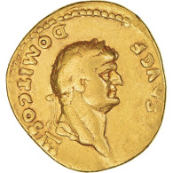 Monnaie, Domitien, Aureus, 75, Rome, TB+, Or, RIC:II.1-787 - Les Flaviens (69 à 96)