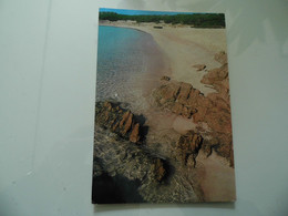 Cartolina Viaggiata "ARCIPELAGO DELLA MADDALENA Isola Di Budelli - La Spiaggia Rosa" 1991 - Olbia