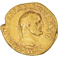 Monnaie, Vespasien, Aureus, 71, Lyon - Lugdunum, TB+, Or, RIC:II.1-1114 - Die Flavische Dynastie (69 / 96)