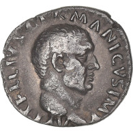 Monnaie, Vitellius, Denier, 69, Rome, TB+, Argent, RIC:I-66 - Die Flavische Dynastie (69 / 96)