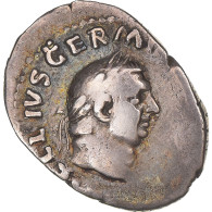Monnaie, Vitellius, Denier, 69, Rome, TB, Argent, RIC:I-107 - La Dinastia Flavia (69 / 96)