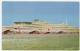 Pittsburgh International Airport CAPITAL AIRLINES PROP Postcard - Pittsburgh