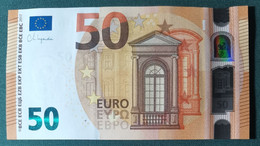 50 EURO SPAIN 2017 LAGARDE V025A2 VC SC FDS UNCIRCULATED PERFECT - 50 Euro