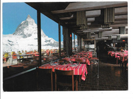 Restaurant Glacier Theodul 2939 M Trockener Steg Bei Zermatt. - Steg