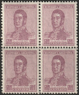 Argentina 1922 Sc 304B  Block MNH** - Ungebraucht