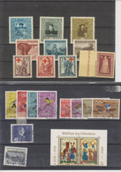 Liechtenstein, Cp2, 2 Steckkarten Mit Verschieden Marken **/gestempelt. Siehe Scans! - Collections