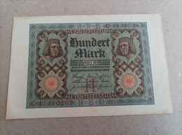 Billete De Alemania De 100 Mark, Año 1920, AUNC - A Identifier