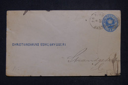 DANEMARK - Entier Postal De Copenhague Avec Cachet Commercial De Christianshavn  -  L 141740 - Interi Postali