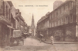 Quintin * La Grand Rue Du Village * Commerces Magasins - Quintin