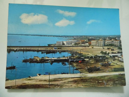 Cartolina Viaggiata "MANFREDONIA Scalo D'Alaggio E Panorama Di Siponto" 1970 - Manfredonia