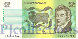 LOT AUSTRALIA 2 DOLLARS 1985 PICK 43e AU/UNC X 5 PCS - 1974-94 Australia Reserve Bank (paper Notes)