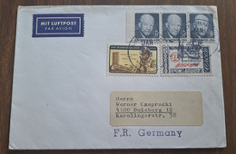 EISENHOWER-6 C-DAG HAMMARSKOLD-AIR MAIL-USA-UNITED STATES - Lettres & Documents