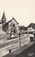 PIERRE BUFFIERE (Haute-Vienne): Route Nationale N°20 Et L'Hôtel Des Trois Anges - Pierre Buffiere